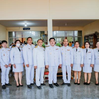 อบต.บ้านใหม่ ร่วมพิธีทำบุญตักบาตรถวายเป็นพระราชกุศลแด่ สมเด็จพระนางเจ้าสิริกิติ์ พระบรมราชินีนาถ พระบรมราชชนนีพันปีหลวง
