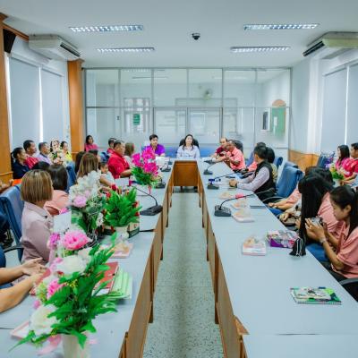 ผู้บริหาร อบต.บ้านใหม่ ร่วมต้อนรับข้าราชการ ย้ายมาดำรงตำแหน่งผู้อำนวยการกองคลัง