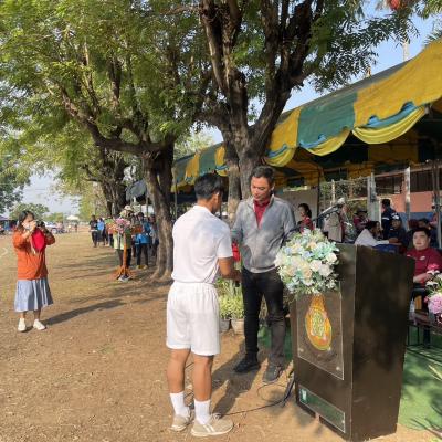 นายก อบต.บ้านใหม่ เป็นประธานในพิธีเปิด “การแข่งขันกีฬา-กรีฑานักเรียน” เครือข่ายพัฒนาคุณภาพการศึกษาบ้านใหม่ ประจำปีการศึกษา 2565