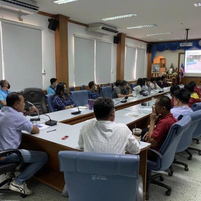 ประชุมปรึกษาหารือและกำหนดแนวทางการจัดโครงการส่งเสริมสืบสานวันสงกรานต์ ประจำปี 2566